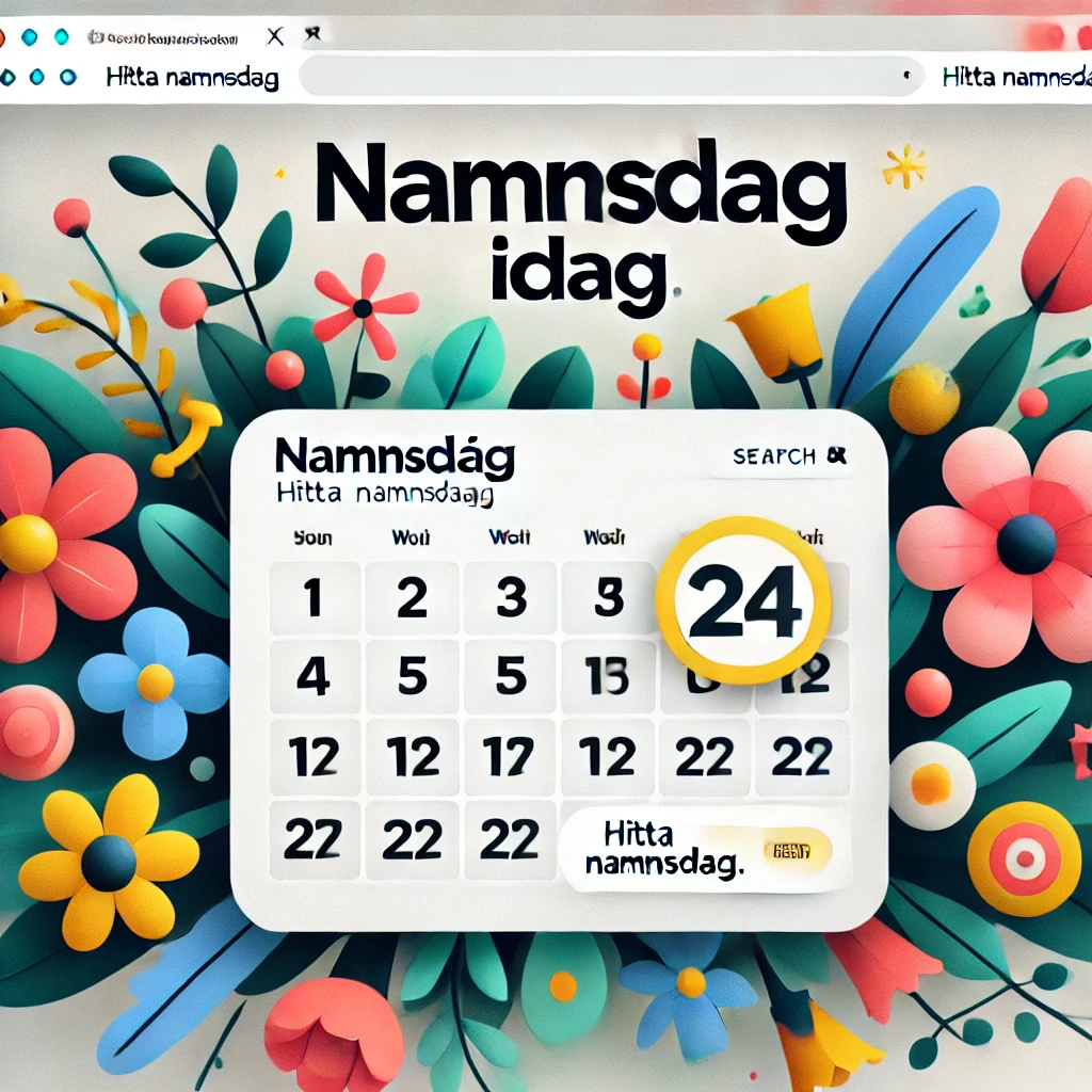 Namnsdag Idag